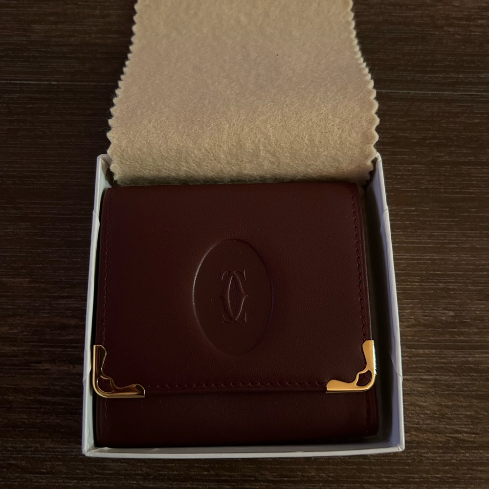 Must de Cartier mini wallet new